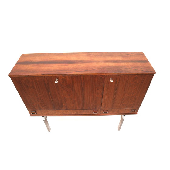 Image 1 of Vintage bar cabinet / sideboard / hallway cabinet / wall unit by Fristho from the 1960s