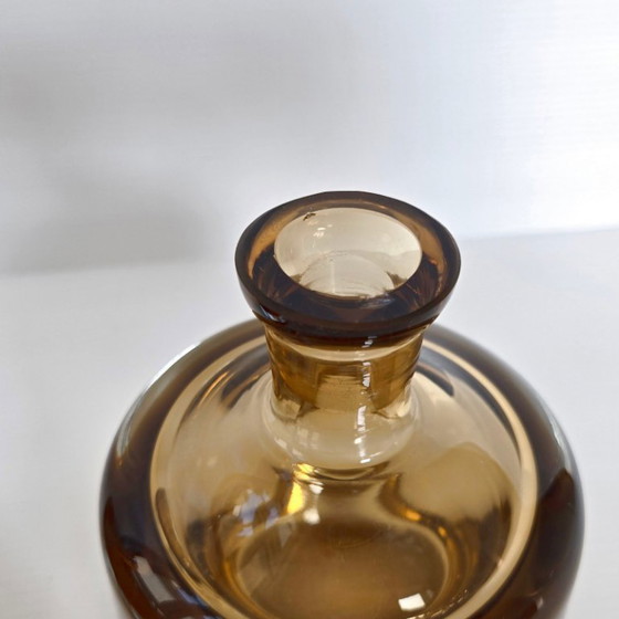 Image 1 of NECESSAIRE A PARFUM VINTAGE 1970 VAPORISATEUR FLACON EN VERRE DE MURANO 70S