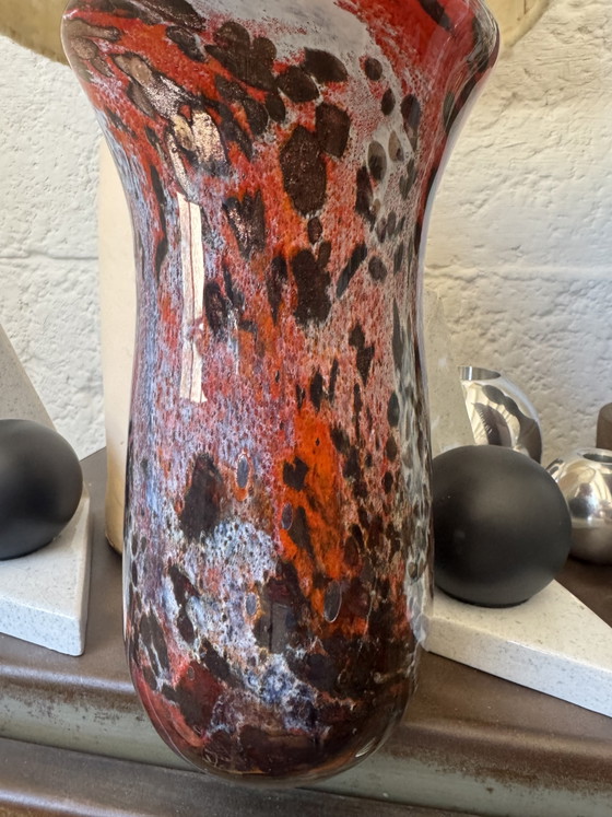 Image 1 of Antique Murano glass vase