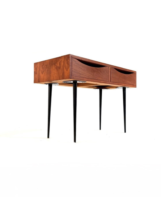 Image 1 of Armoire murale vintage en teck des années 60