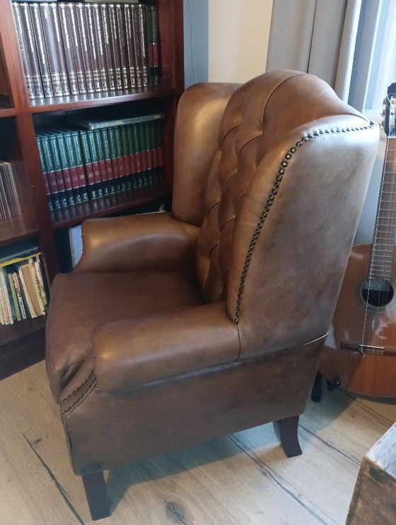 Image 1 of Sillón Chesterfield Gloucester, marrón