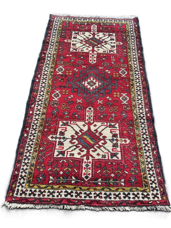 Image 1 of Handgeknüpfter antiker persischer Teppich