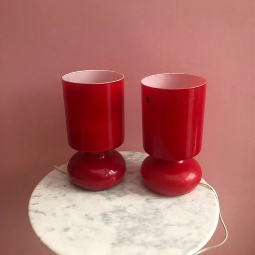 Pair of Ikea lamps from 1990