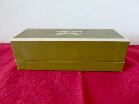 Image 1 of Christofle Solid Silver Salt & Pepper Set in Original Box, France, 1950