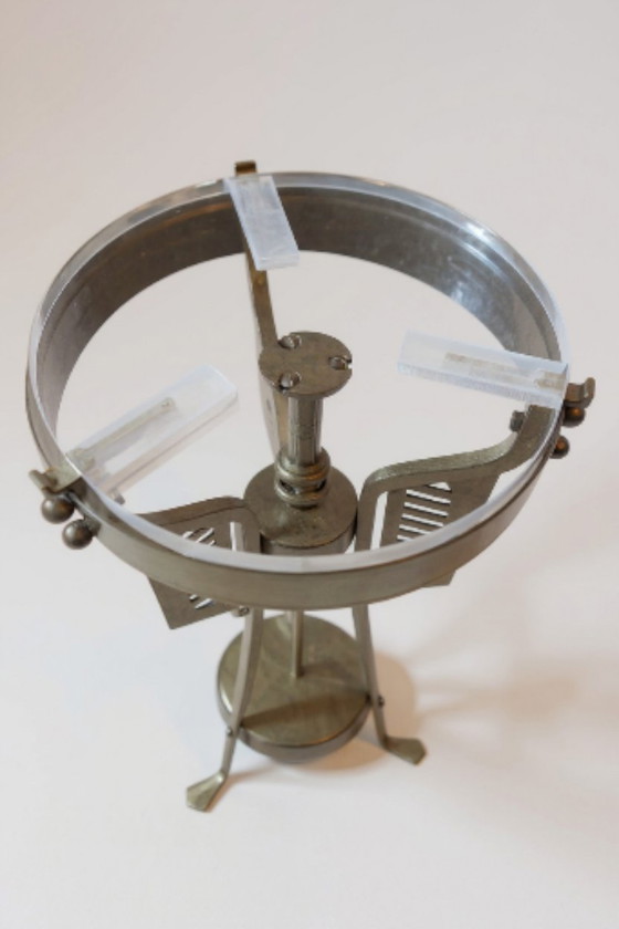 Image 1 of Art Deco pedestal plant table 1920s