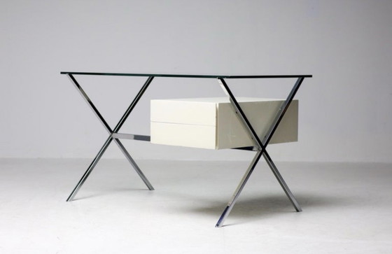 Scrivania Franco Albini – Knoll | Design italiano iconico | Progettata nel 1928 – Scrivanie, Alluminio (photo 2 of 14)