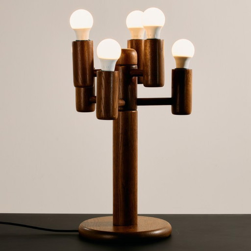 MK9815 Oak table lamp by Temde Leuchten