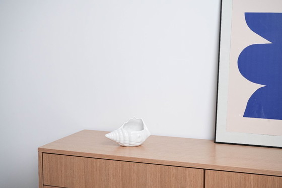 Image 1 of Coquillage en céramique, design italien, années 1970, fabriqué en Italie