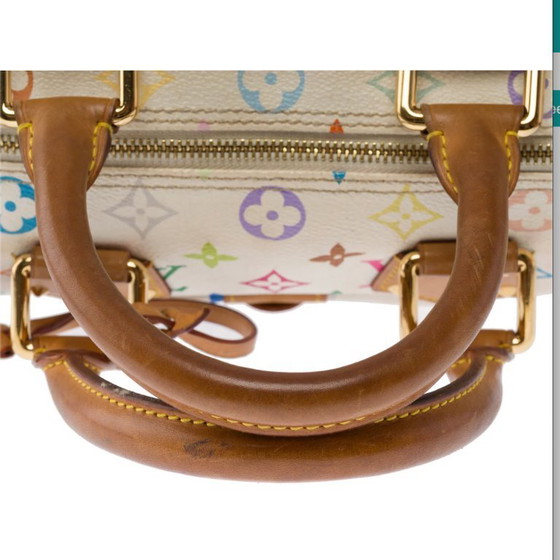 Image 1 of Sac LOUIS VUITTON Speedy en Toile Blanc - 103457