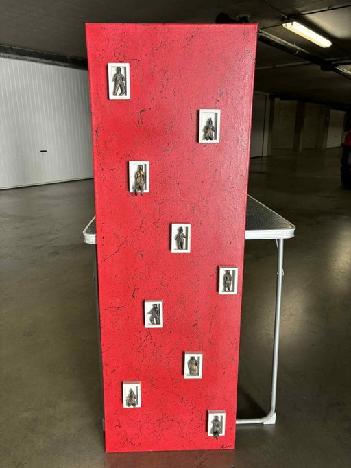 Dolls in the wall