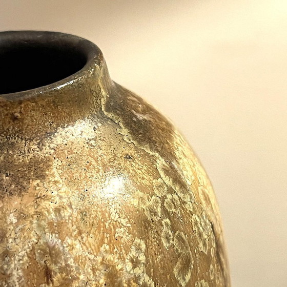 Vase Vintage Art Nouveau Colocynth à trois anses par Roger Guerin, 1920 – Ceramic (photo 2 of 15)