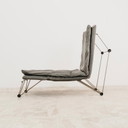 Lounge Chair Armchair Geometric Design Postmodern Modern 1980's