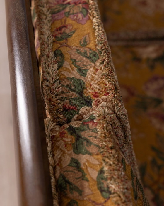 Image 1 of VINTAGE 1960s WOODEN SOFA DESIGNED BY L. ERCOLANI FOR ERCOL