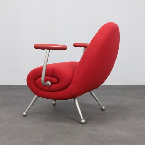 Image 1 of Chiocciola Lounge Chair von Roberto Semprini für Arredaesse, 1994