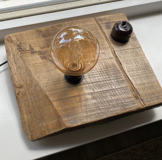 Image 1 of Table lamp, block lamp