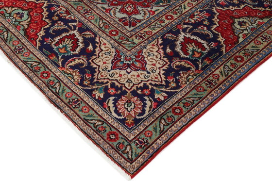 Image 1 of Tappeto persiano Tabriz Siginert 3,80 x 3,02 Tappeto orientale pregiato n. 24641