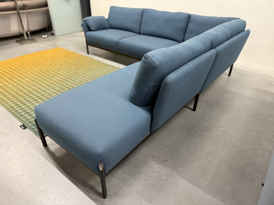 Image 1 of Leolux Enna Divano Angolare Lana Aratro 47 Blu 274x276
