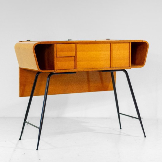 Image 1 of 1x 1960s Singer Console Table