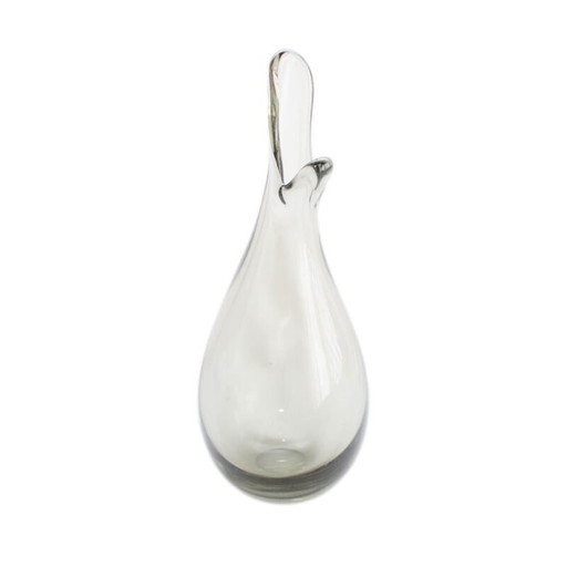 Vase vintage Næbvase de Per Lütken pour Holmegraad, 1950