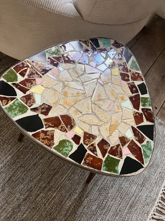 Tavolino Mosaico Vintage – Tavolini, Wood, Stone (photo 4 of 9)