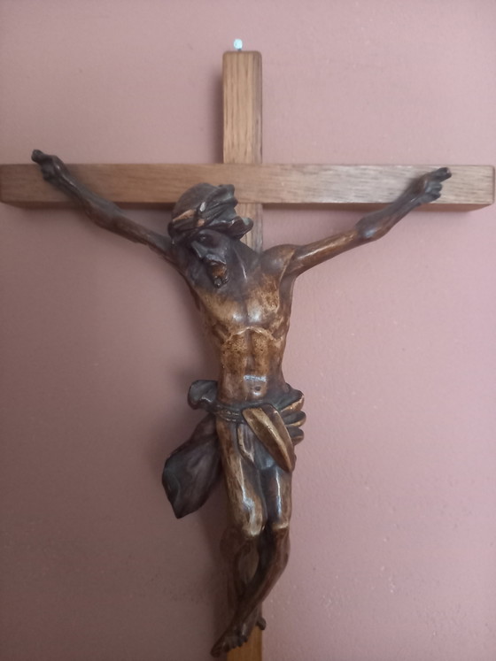 Jésus en bois sur la croix – Sculptures, Wood (photo 5 of 10)