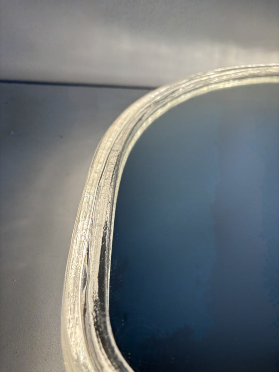 Image 1 of Iconische Hillebrand boogmodel ijsglas verlichte wandspiegel