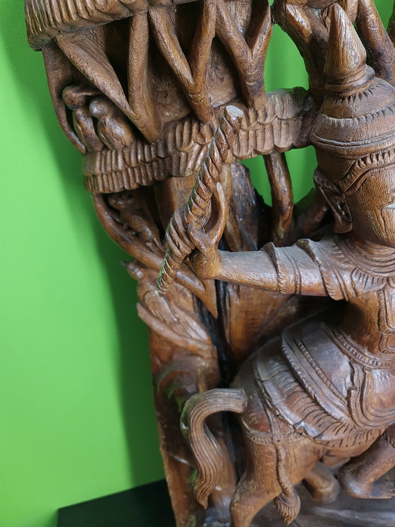 Image 1 of Talla de madera tailandesa súper hermosa