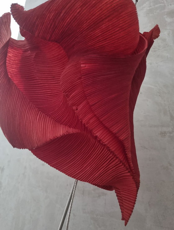 Image 1 of Ingo Maurer Kokoro Floor Lamp Red