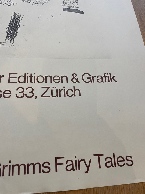 Image 1 of David Hockney, Six Fairy Tales Illustrationen zu Grimms Fairy Tales, Atelier M+M Baviera VSG/SWB...