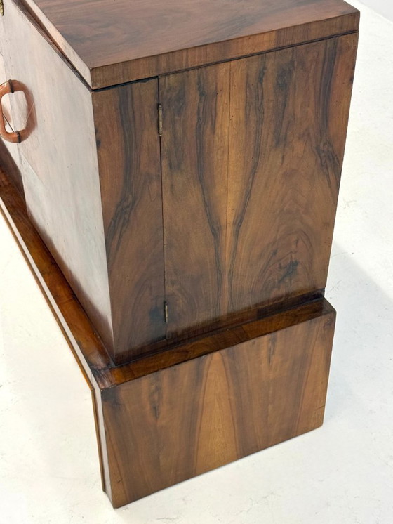 Image 1 of Italian walnut Art Deco / Art Nouveau sideboard