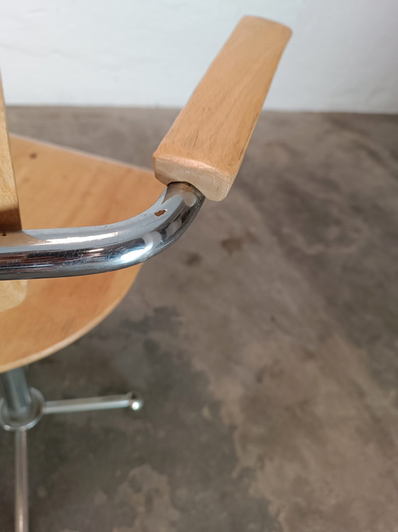 Vintage industrial chair – Office chairs, Metal, Wood (photo 7 of 15)