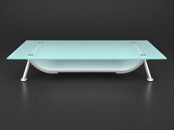 Table basse Leolux Rooby, Tables basses, Verre, Métal, Transparent (photo 3 sur 6)