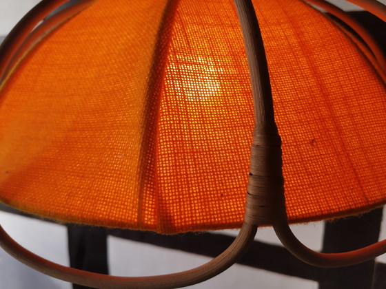 Image 1 of Boho vintage rotan hanglamp