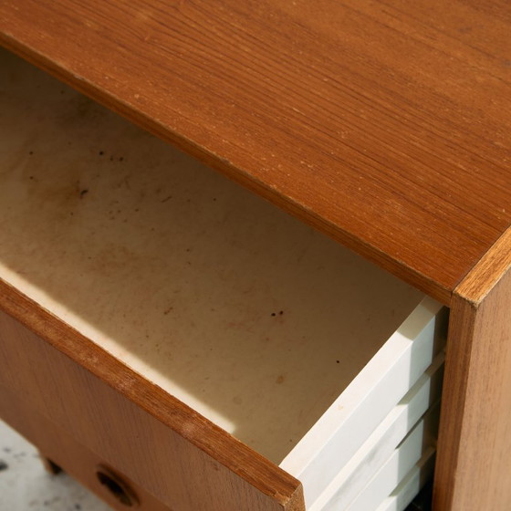 Image 1 of MK10127 Cómoda de teca con seis cajones