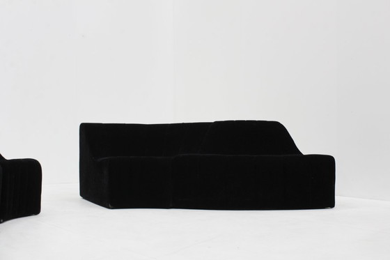 Image 1 of Kwok Hoi Chan for Steiner Chromatic modular curved  sofa 1970s