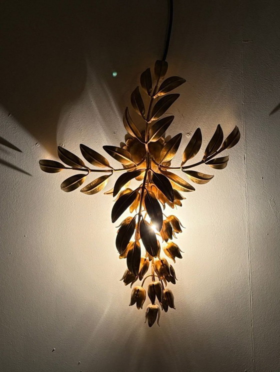 Image 1 of Wall/ceiling lamp, 'Pioggia D'oro' by Hans Kögl, Germany, 1960s