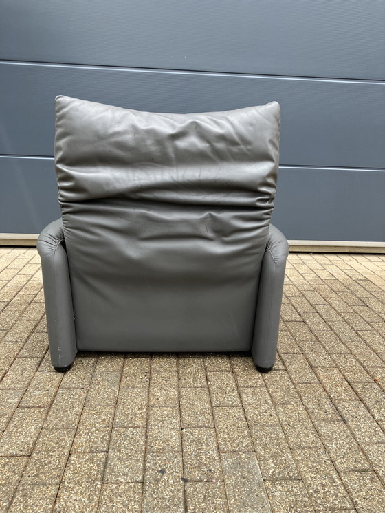Image 1 of Cassina Maralunga 1 posto originale Grigio antracite Ottime condizioni!