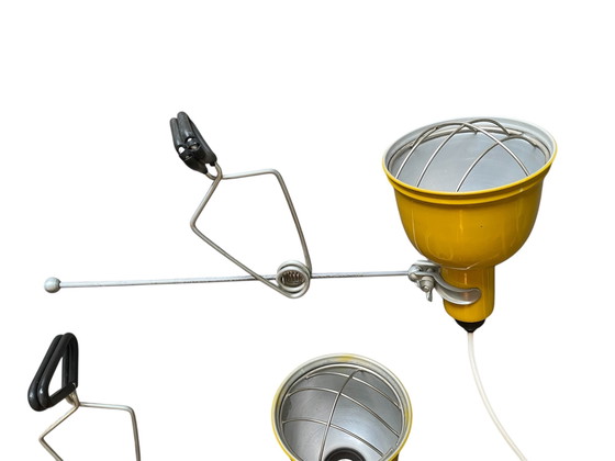 Image 1 of 2 Industrial clamp lamps, Fretus Sweden