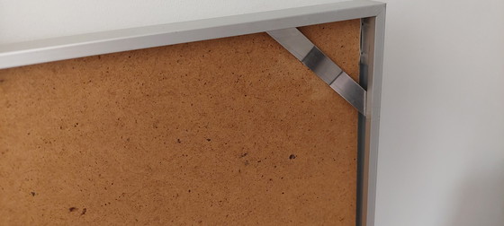 Image 1 of Watercolor with poppy motif