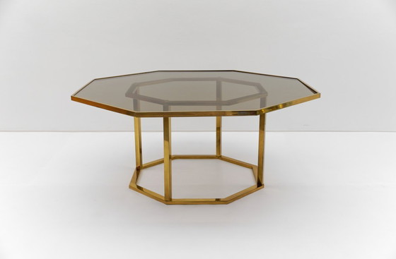 Image 1 of Italian Octagonal Regency Coffee Table, 1970s