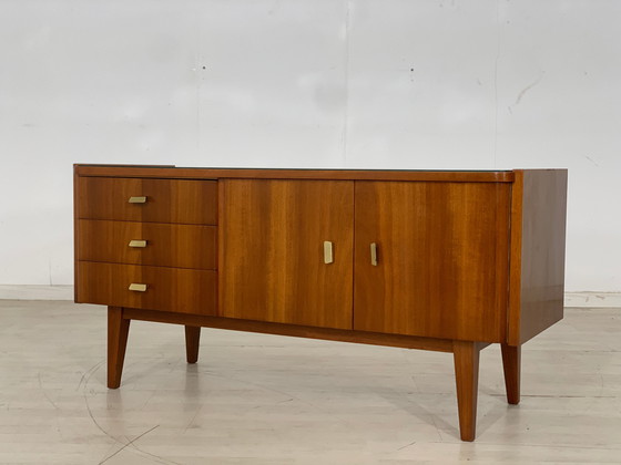 Image 1 of Mid century chest of drawers sideboard lowboard vintage