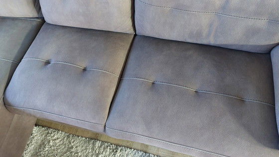 Image 1 of Sofá lounge con sillón reclinable.