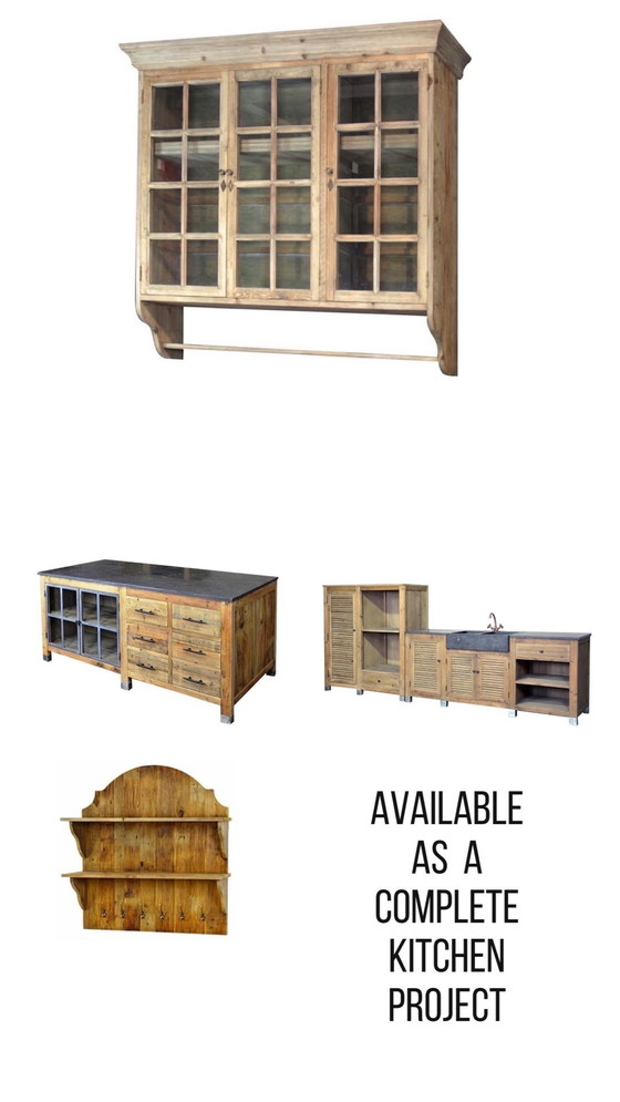 Image 1 of Armoire murale SAIO avec 3 portes vitrées