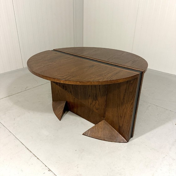 Image 1 of Art Deco architectural folding coffee table