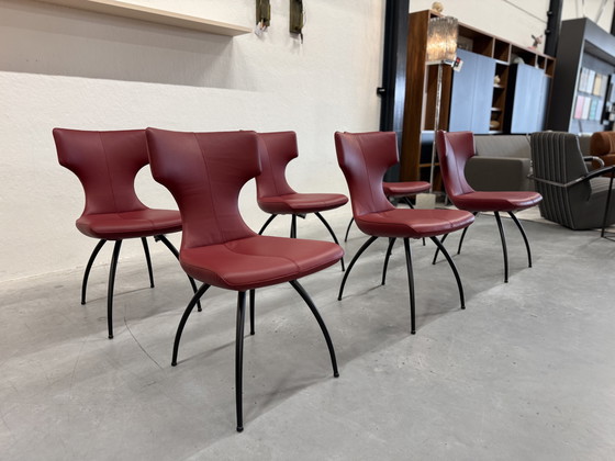 Image 1 of 6 Leolux Callas dining chair Senso Brick