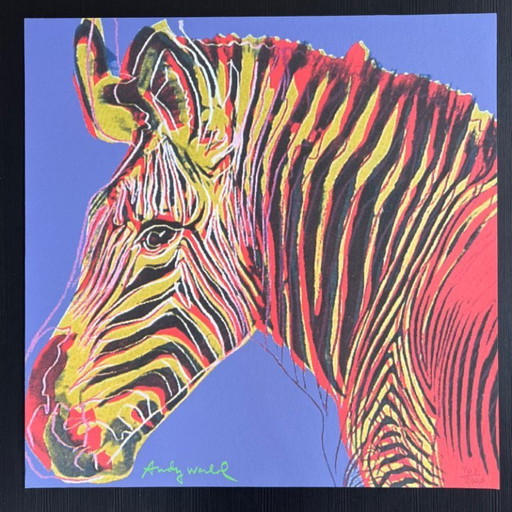 Litografía "Authentic Cmoa" del Museo de Arte Carnegie de 1986, basada en Andy Warhol