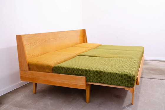 Image 1 of Mid century folding sofabed by Drevotvar, 1970s, Czechoslovakia