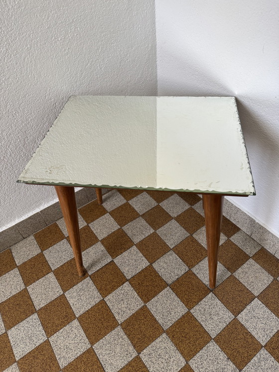 Image 1 of 60's salontafel spiegel