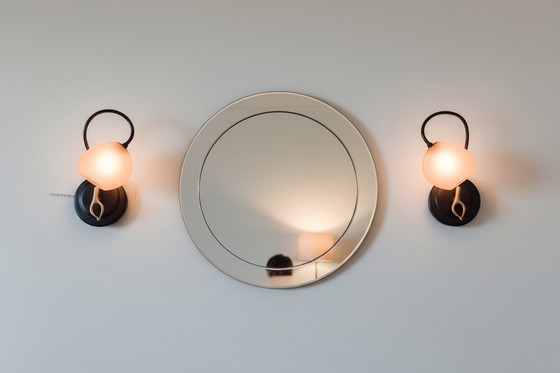 Image 1 of 2 Marchetti Mid Century Wall Lamps 