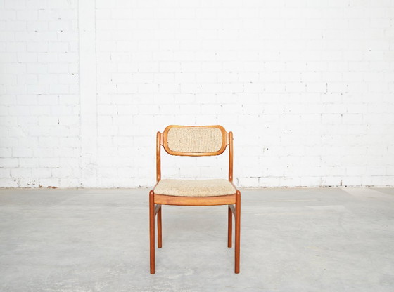 Sedie da pranzo in teak Mid-Century di Johannes Andersen per Uldum, set di 6 – Wool (photo 5 of 17)